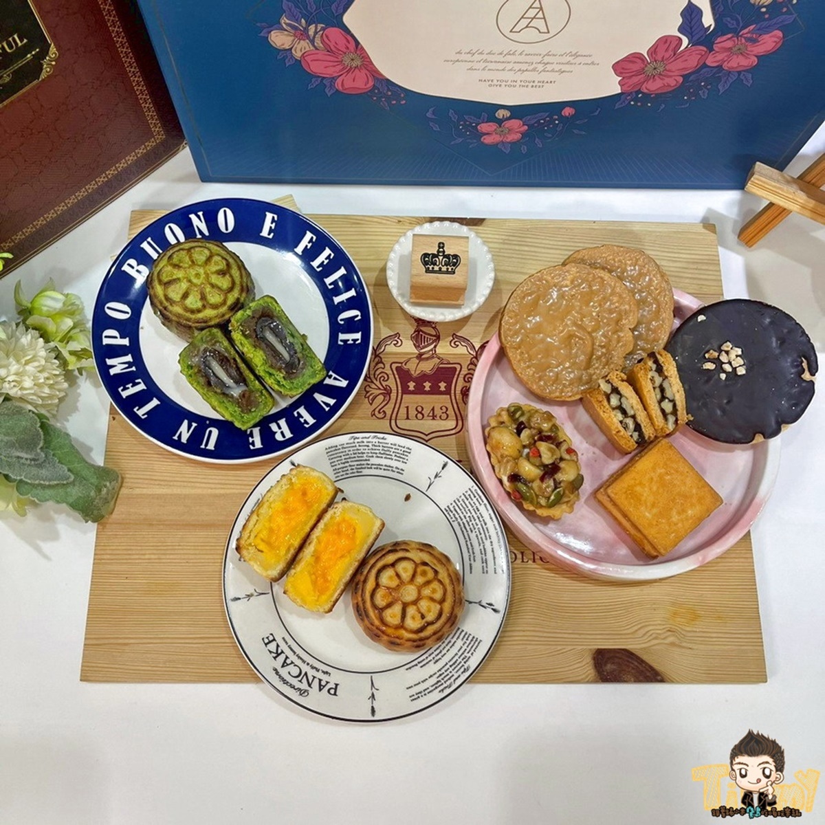 老闆強調餅皮不是使用現成的，而是手工搓揉、桿製而成，才能製作出鬆軟口感。（圖／跟著踢小米吃喝玩樂趣提供）