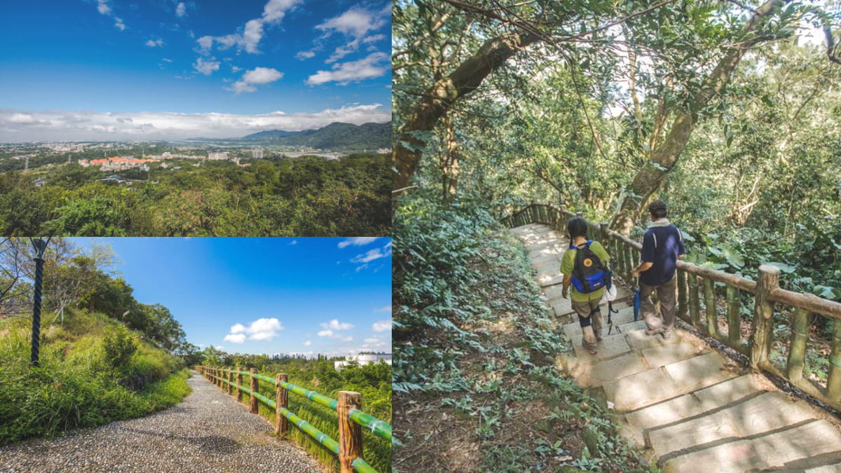 踏青首選！桃園「小百岳秘境」整修再開放　輕鬆攻頂俯瞰街景