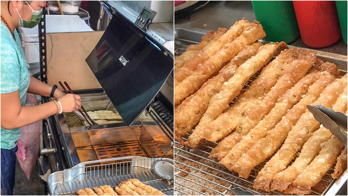 蔥餅條的研發時間超過半年，老闆堅持呈現中空蓬脆的口感。（圖／跟著尼力吃喝玩樂）