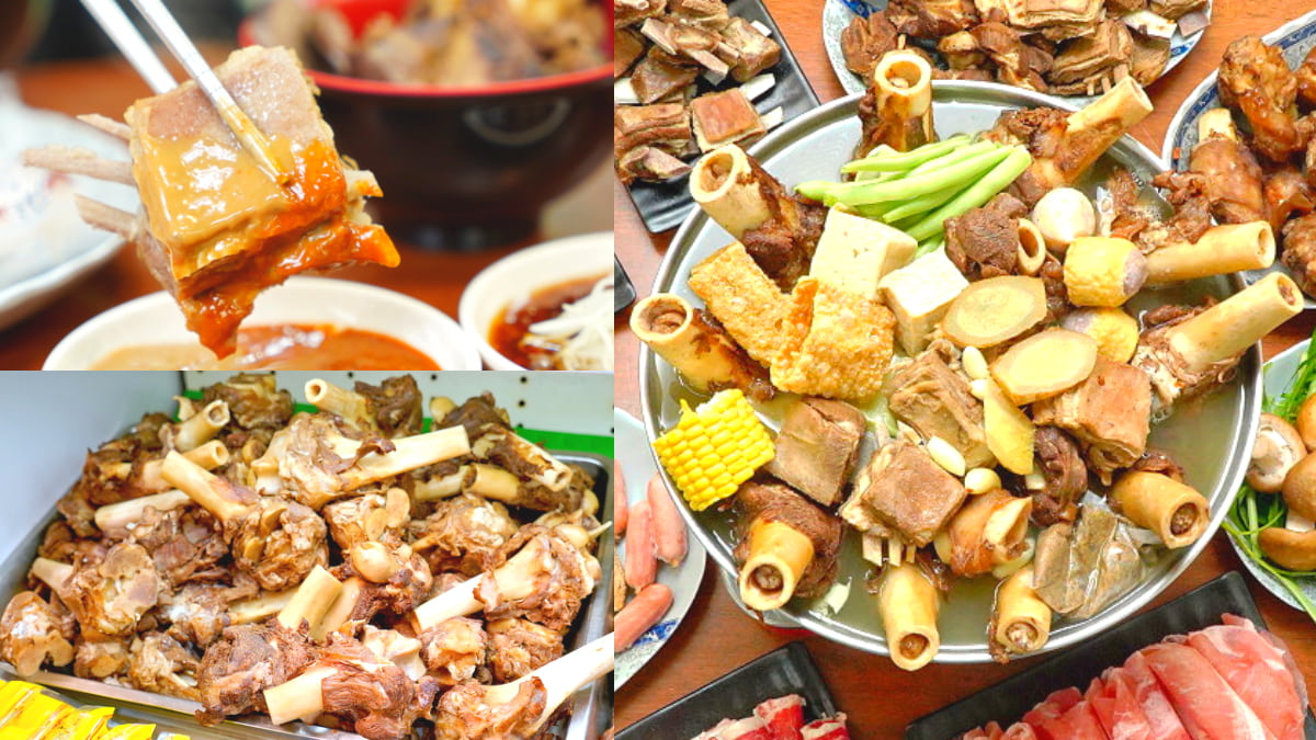 吃到飽500元有找!新竹羊肉爐獨創6湯底 爽嗑整隻羊大骨