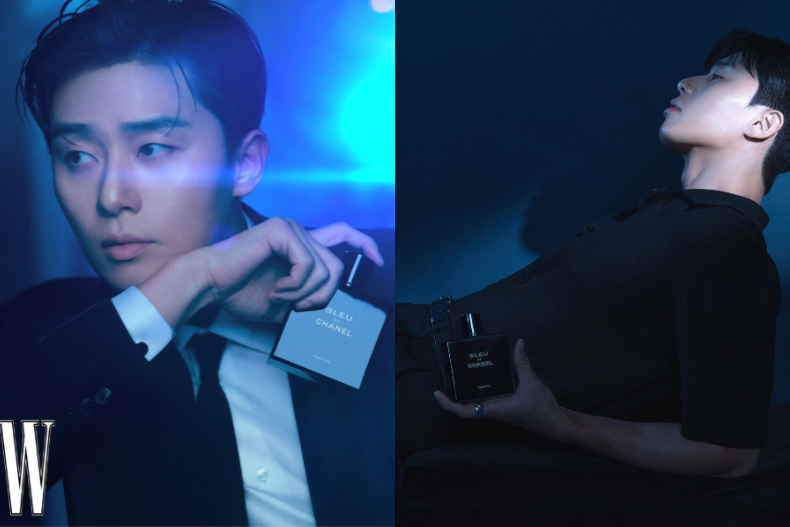 朴敘俊透露已經用了BLEU DE CHANEL多年。(圖/W KOREA、翻攝自bn_sj2013IG)