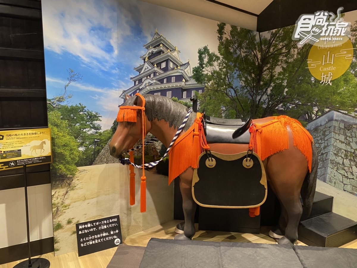 天守閣內的展示。（圖／食尚玩家）
