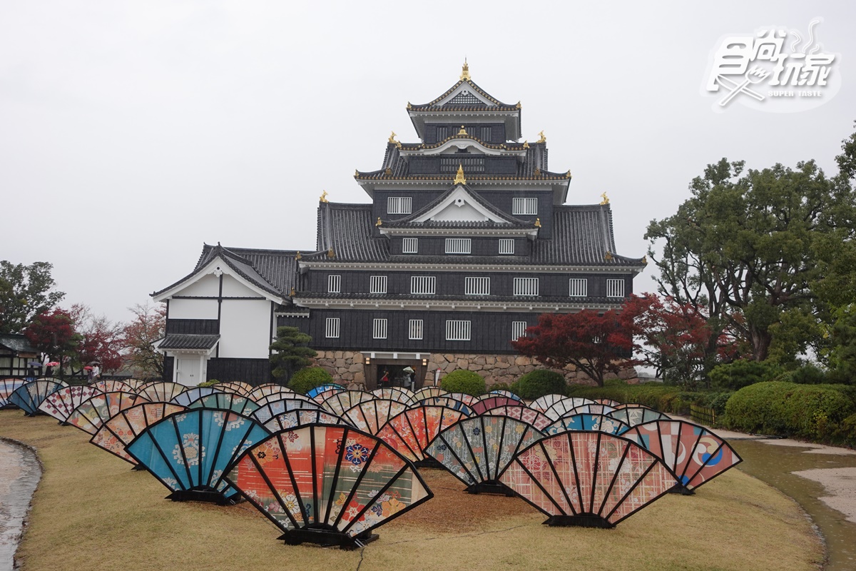 色彩鮮艷的「錦秋扇舞｣。（圖／食尚玩家）