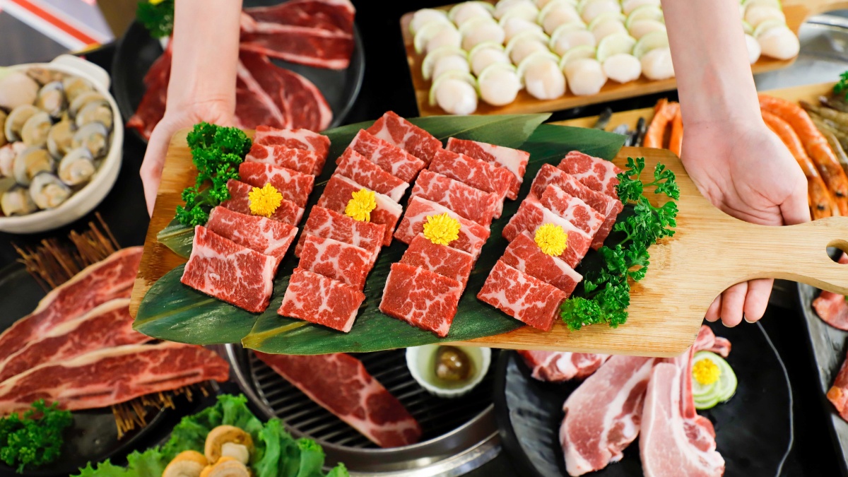 熊一燒肉推出美國見島和牛吃到飽活動。(圖/熊一燒肉提供)
