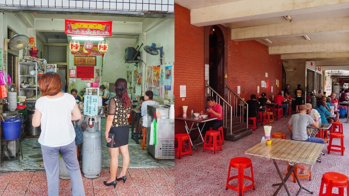 「穎川水餃」位在美食林立的康樂街。(圖/痴吃的玩 提供)