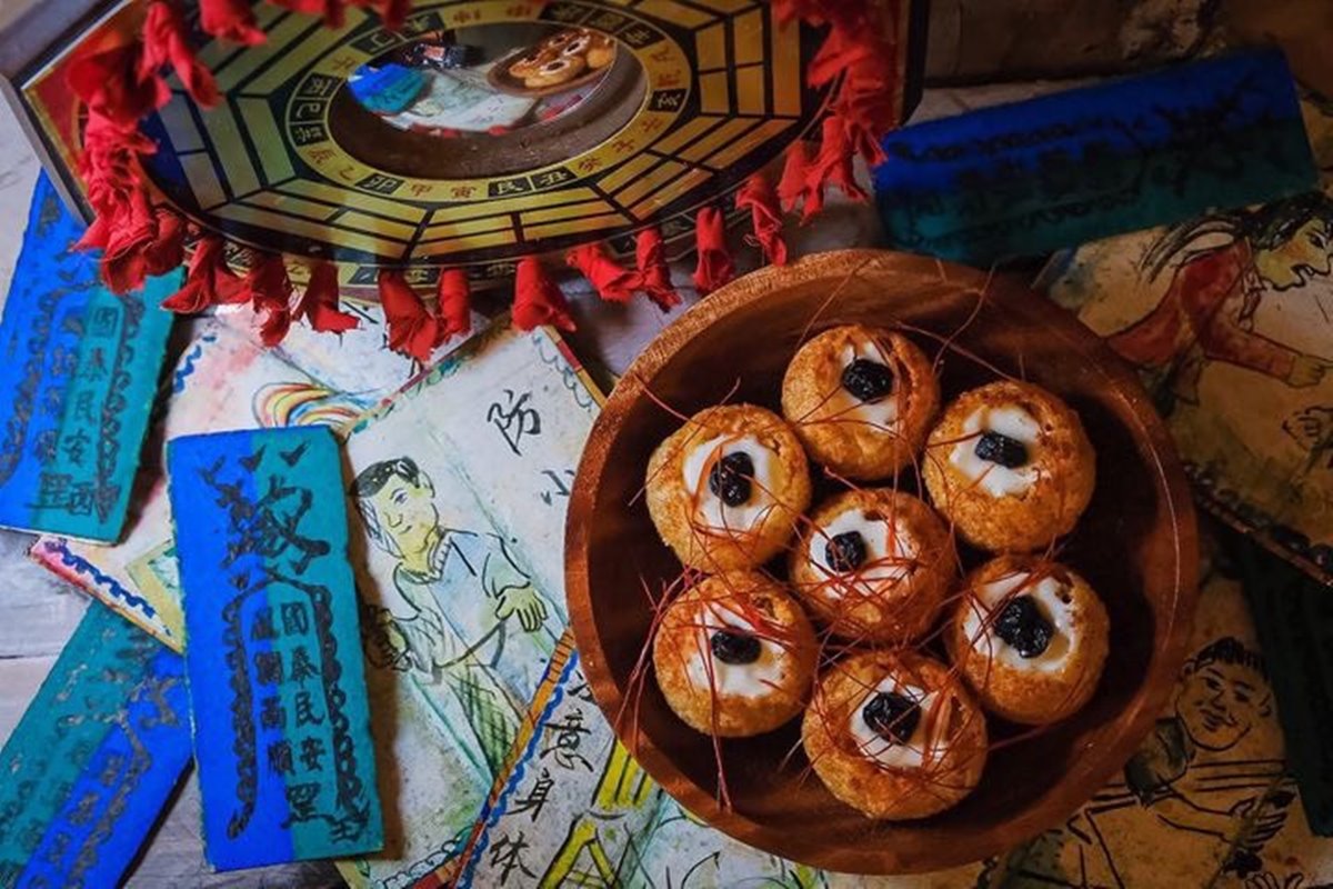 「帕尼布尼」把印度脆球,做成天眼套餐。(圖/Funtasty有趣市集提供)