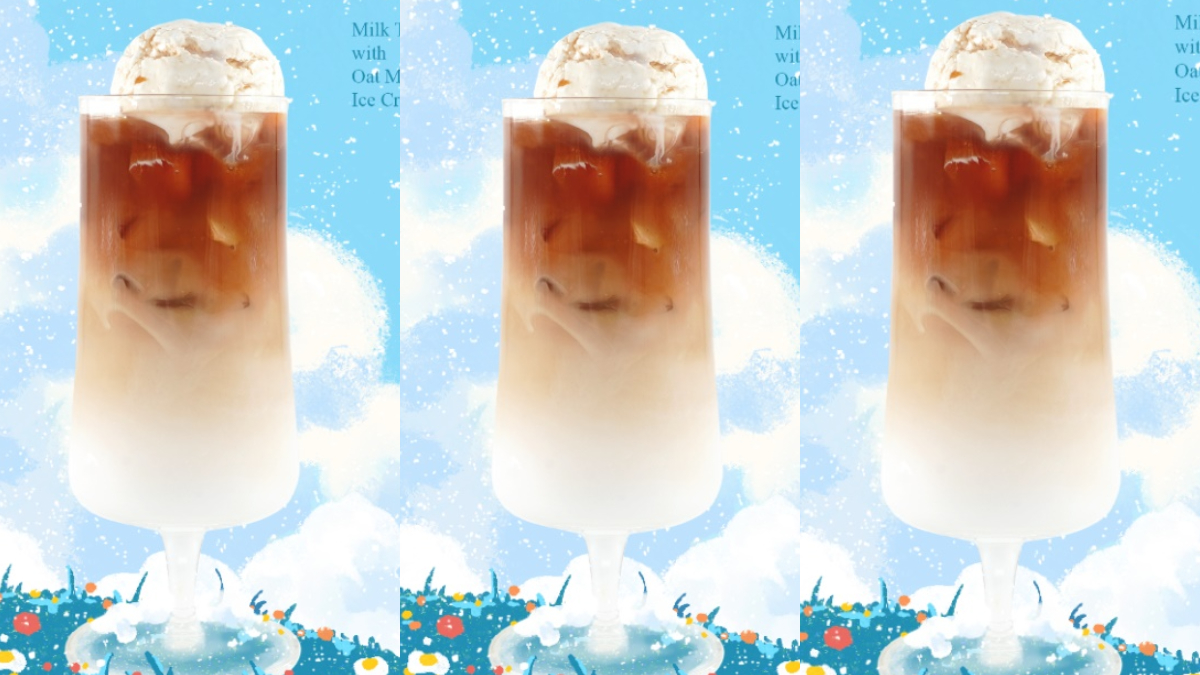 可不可新登場的麥雪歐蕾，與OATLY燕麥奶聯名。（圖／可不可提供）