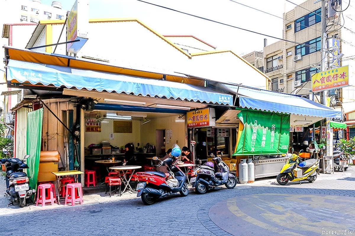「番薯市八寶圓仔冰」位於員林第一市場附近。(圖/霸子。食樂拼圖提供)