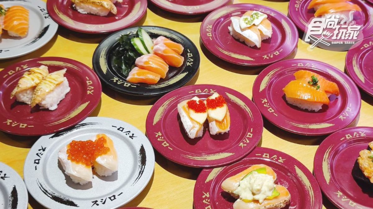 台灣壽司郎獨家菜色的「鮮蝦3貫」。（圖／食尚編輯部）