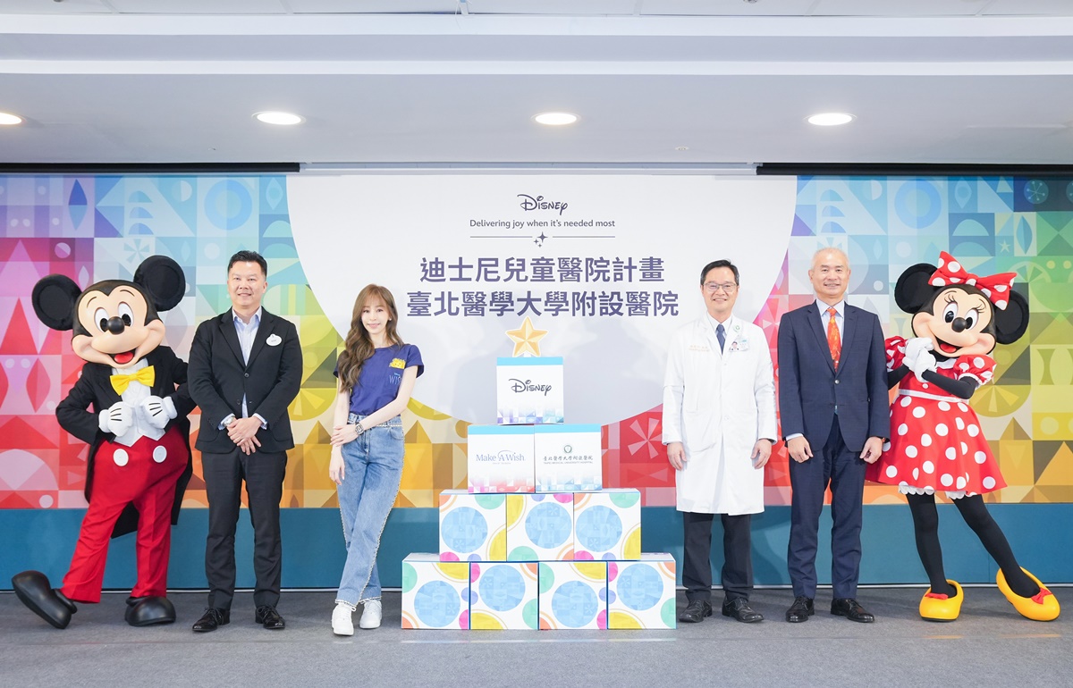 王心凌擔任心願大使。(圖/迪士尼提供)