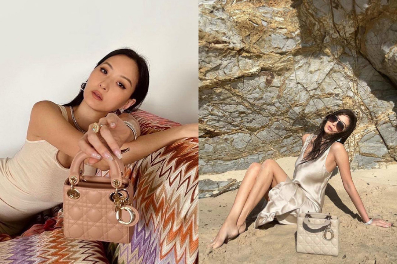 DIOR經典款Lady Dior。（圖／翻攝自孫芸芸IG）