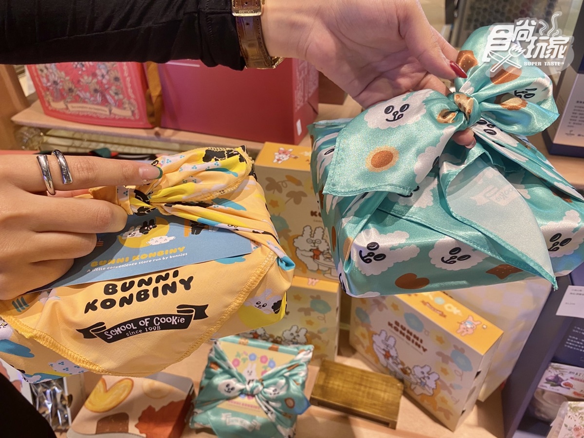 超可愛聯名禮盒,快閃店也有。(圖/陳倍玉攝)
