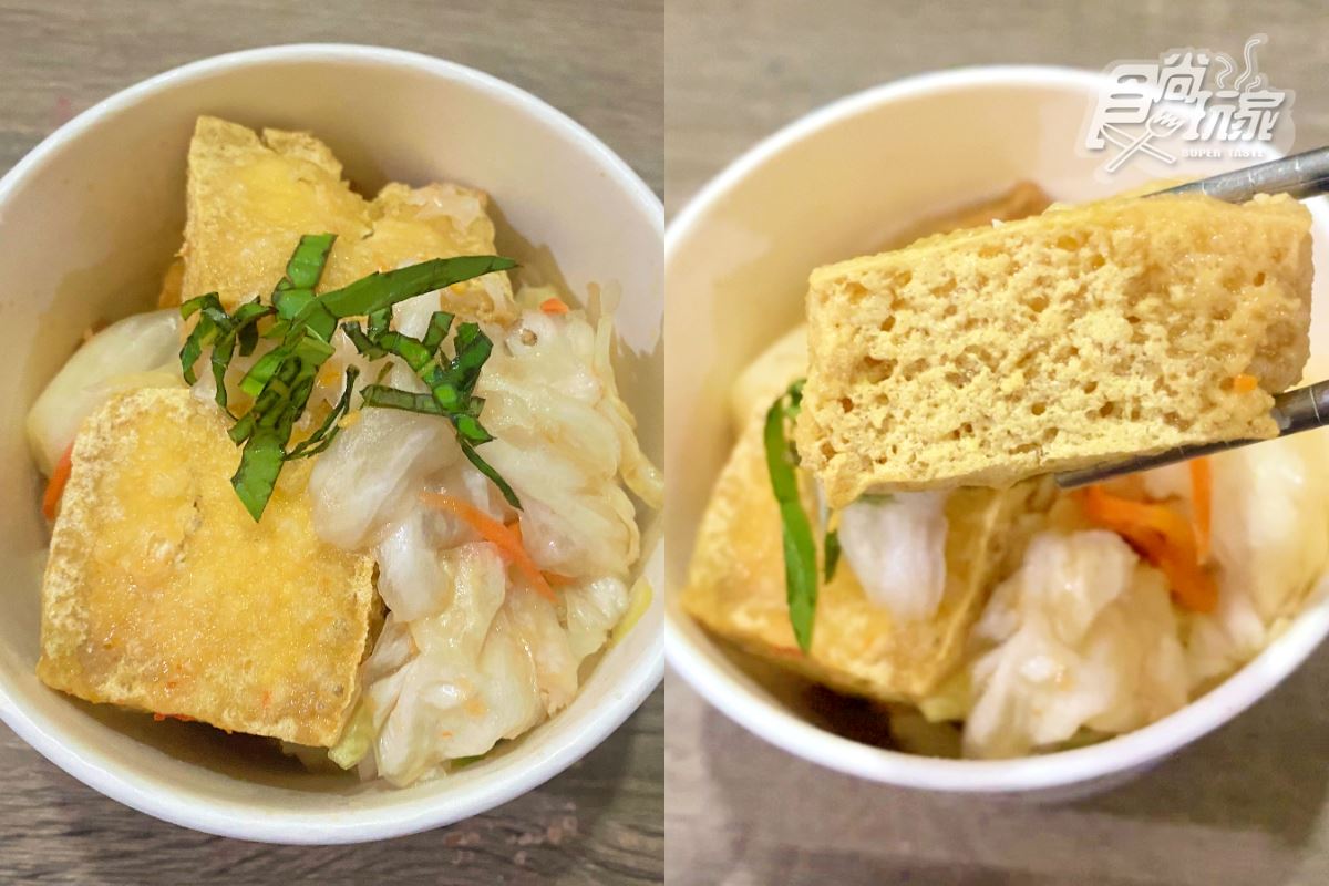 臭豆腐70元3片,每人只限購3份。(圖/江亭儀攝)