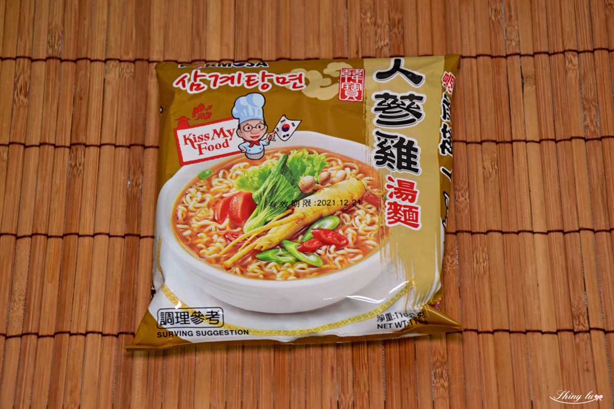 這款人蔘味道偏淡,適合口味偏淡的朋友。(圖/呂萱萱愛分享提供)