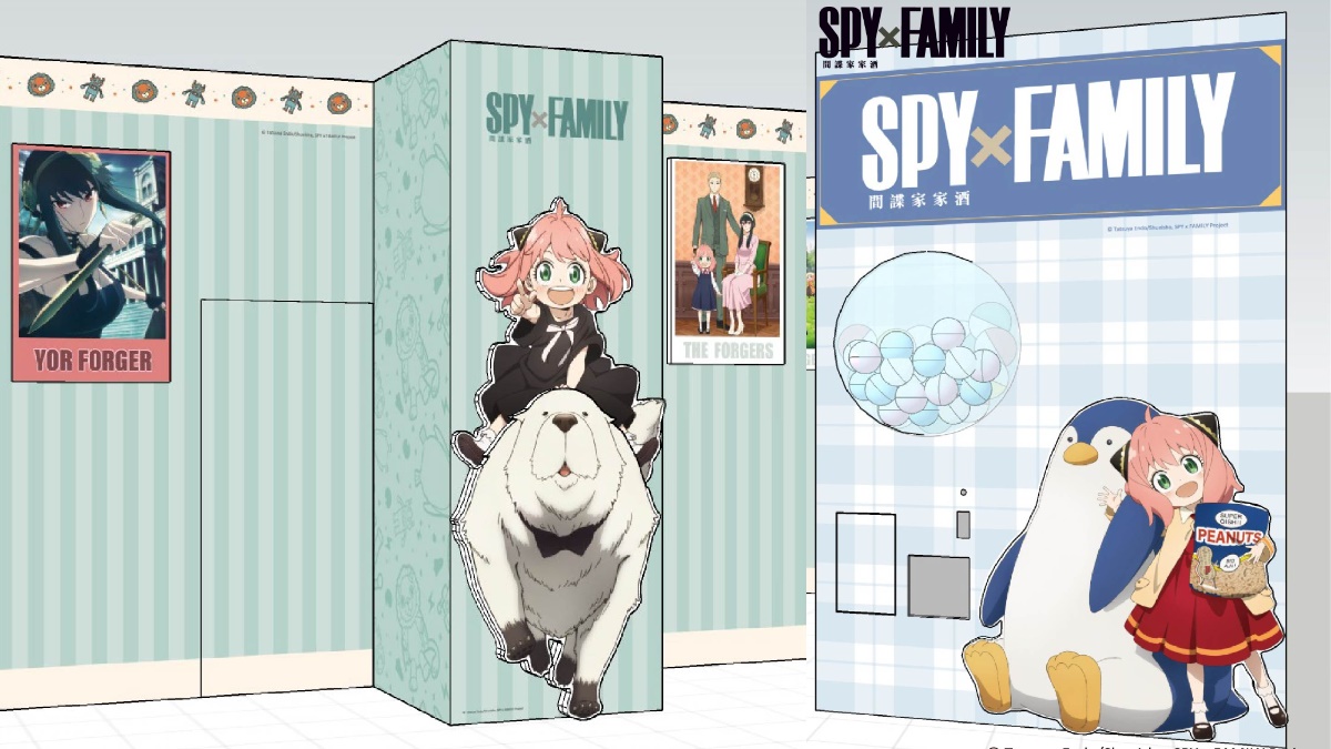 「SPY×FAMILY間諜家家酒快閃店」在高雄。(圖/WeTrust提供)