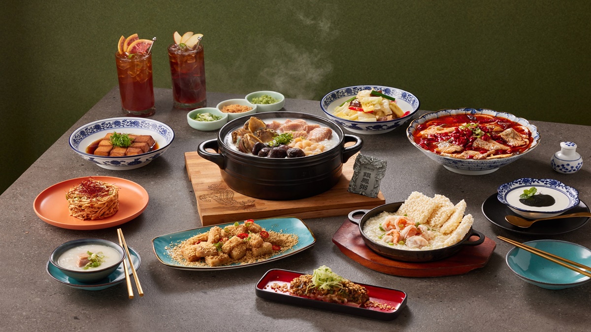 王品集團推出首間中華料理「朝粥幫」,主打砂鍋粥招牌,店內也提供多款豐富的中華料理。(圖/翻攝自王品集團官網)
