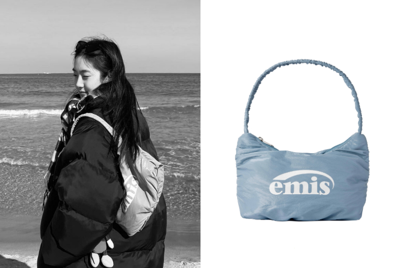 emis腋下包。(圖/翻攝自IG@hyello._.o、emis)