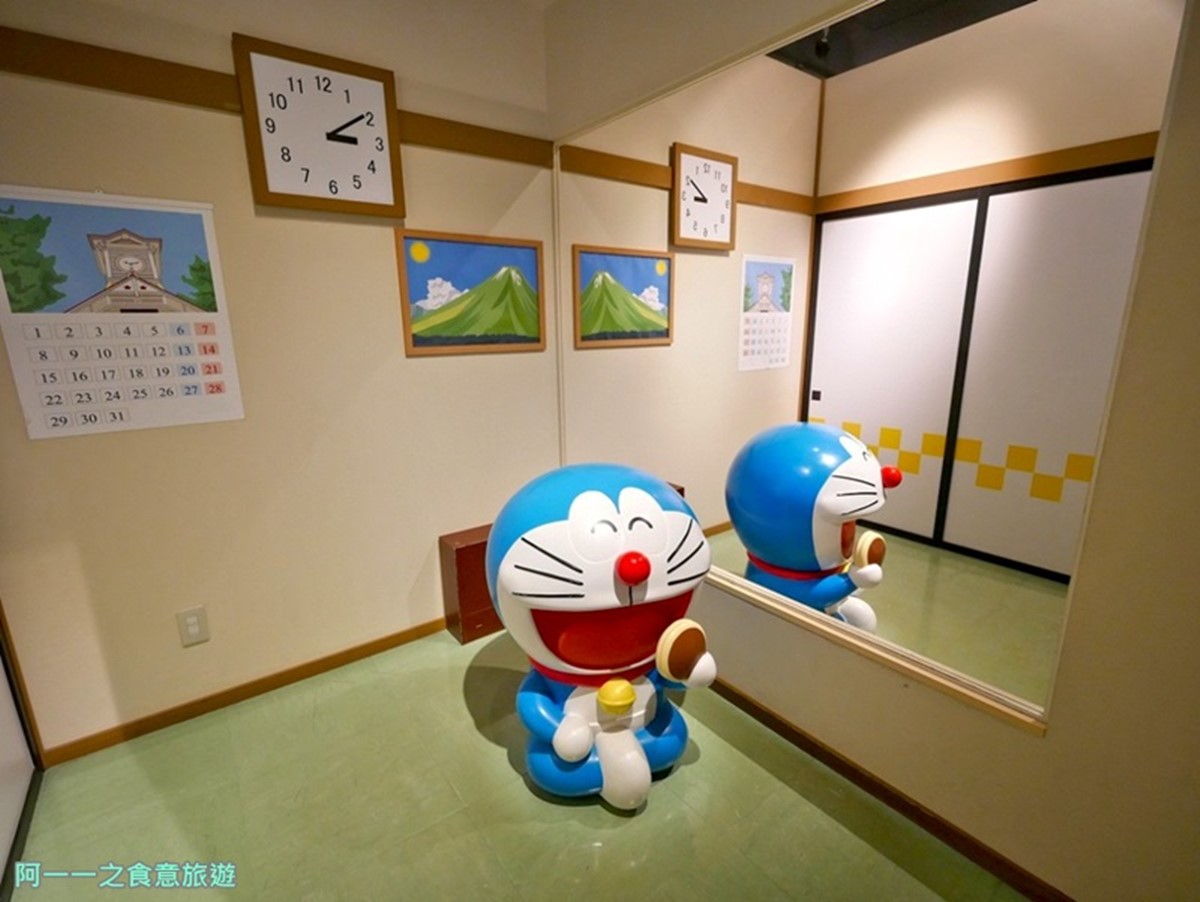 哆啦A夢吃銅鑼燒也是必拍的場景。(圖/ 阿一一之食意旅遊 提供)