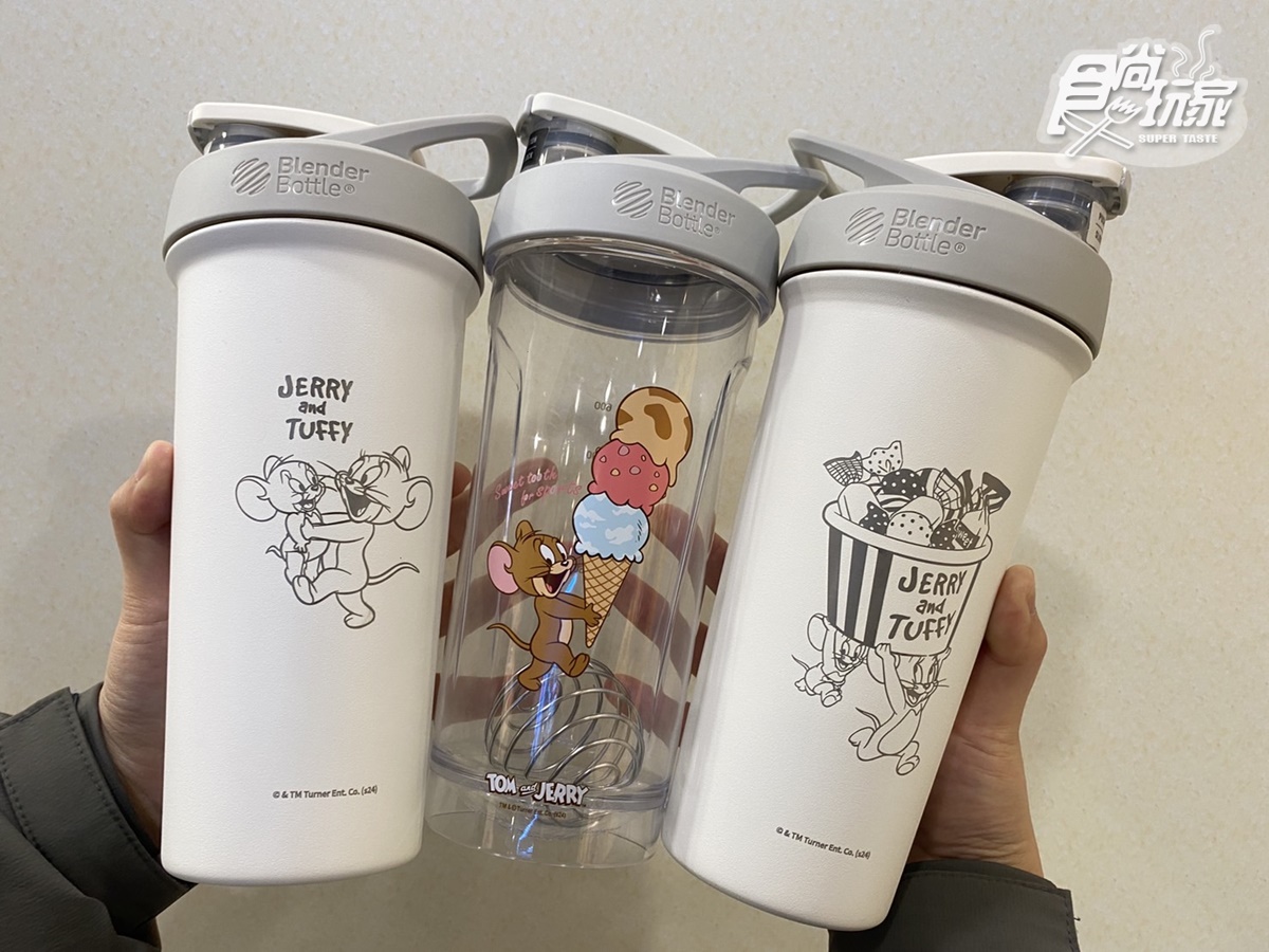 外出必備Blender Bottle隨行杯也能換到。(圖/陳倍玉攝)