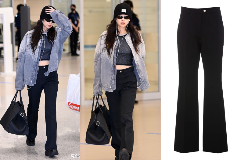 Courrèges 70'S Twill Bootcut Pants。(圖/翻攝自X)