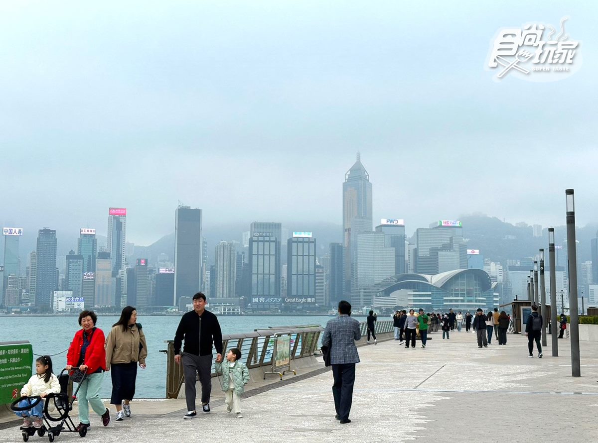 星光大道可近距離欣賞維多利亞港的美景。(圖/許瑋芯攝)