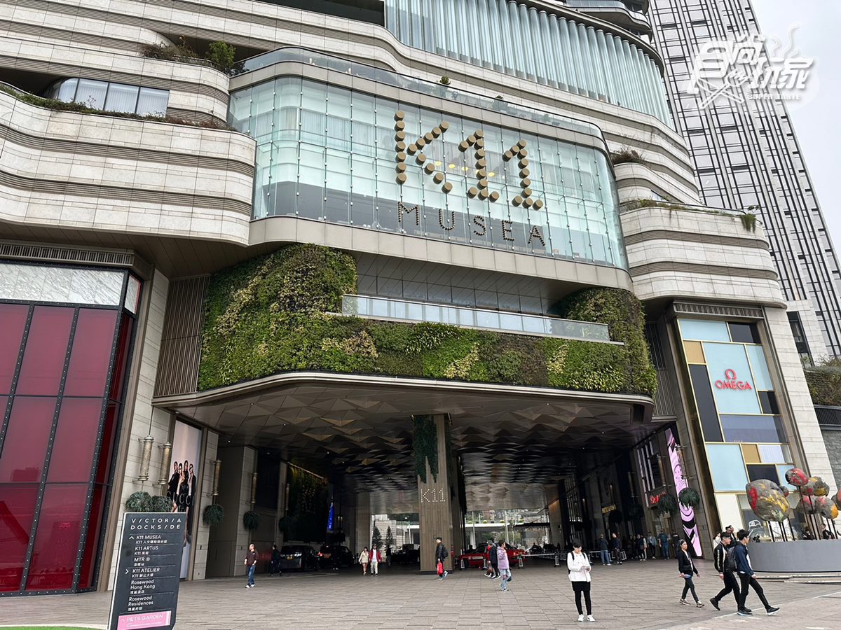K11 MUSEA結合藝術、人文、自然3大元素,打造成有「人文藝術博物館」之稱的新形態百貨公司。(圖/許瑋芯攝)