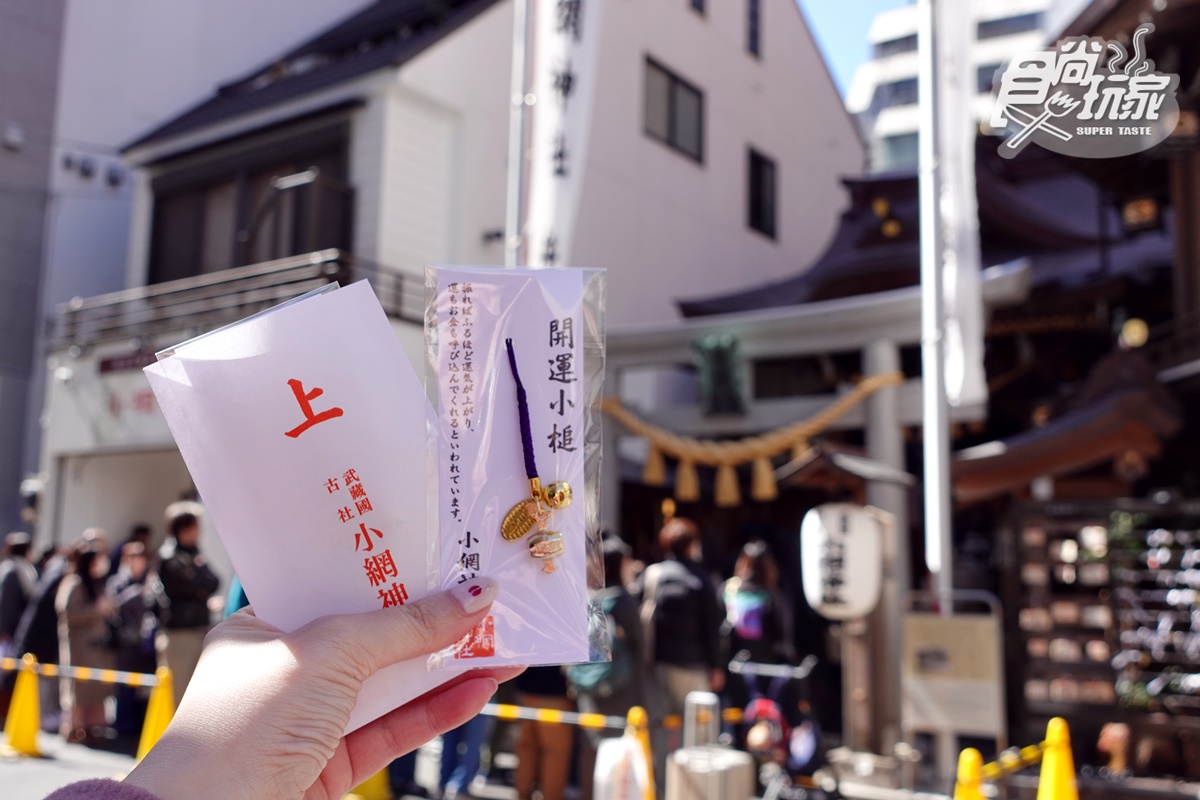 「開運小槌」可透過搖動小槌把好運、金錢都搖進來,而且愈搖運氣愈好!(圖/陳倍玉攝)
