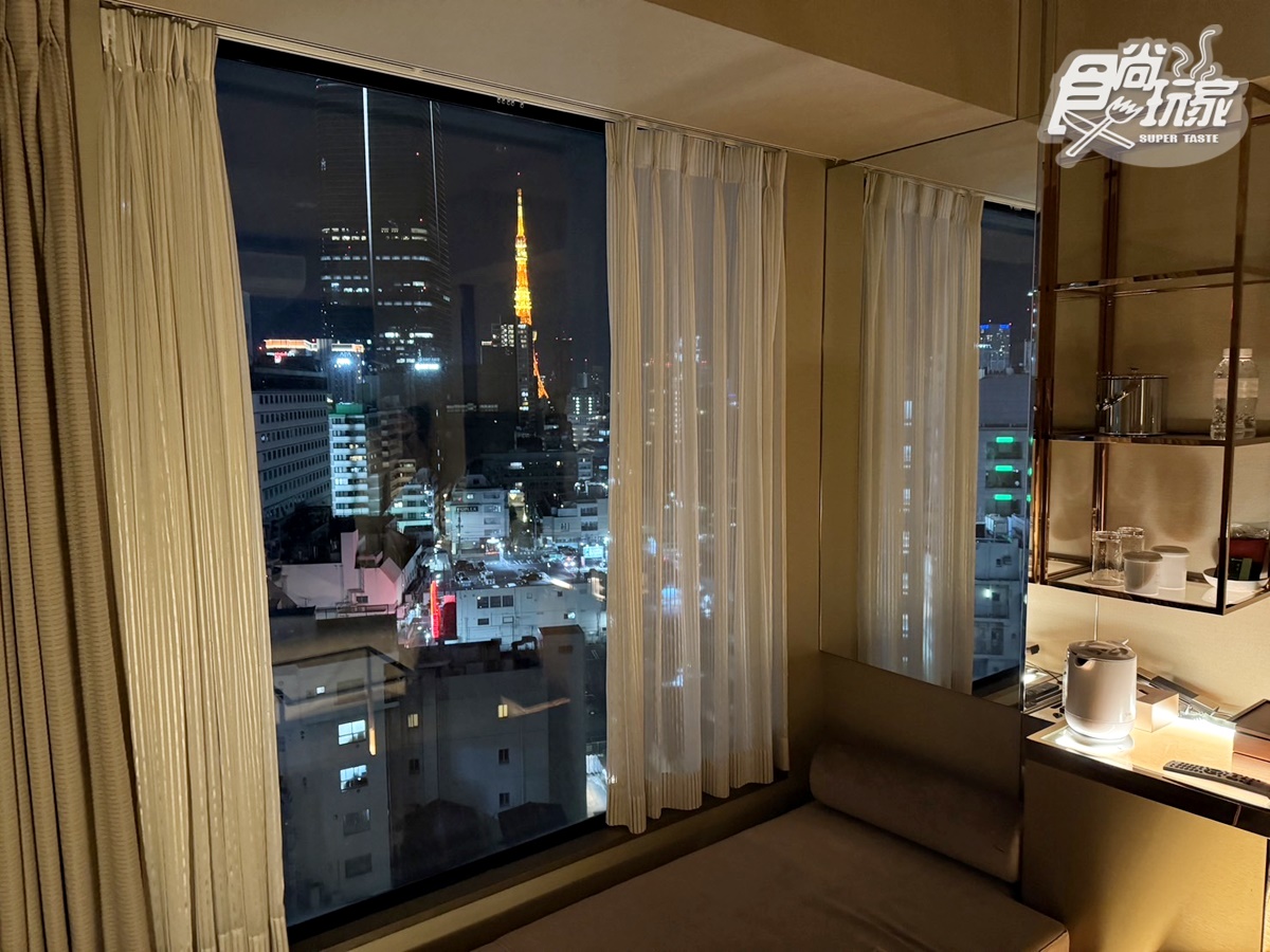 待在房內即可看東京鐵塔。(圖/陳倍玉攝)