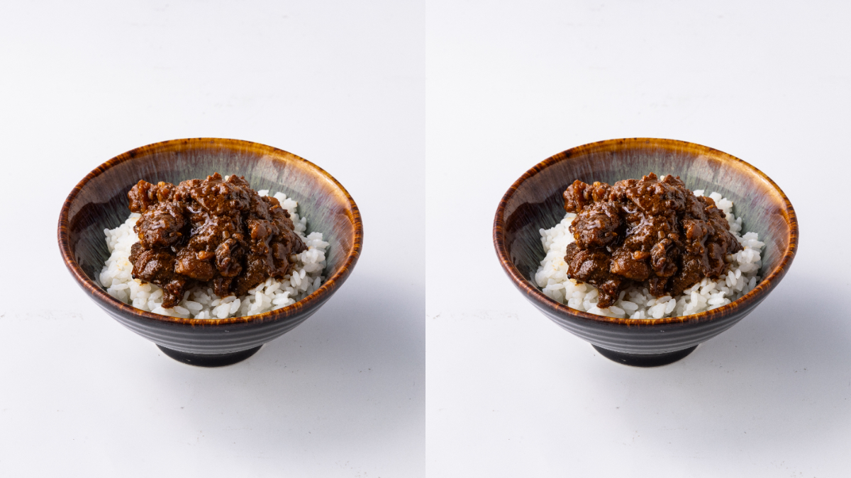 白飯可以用50元升級新品「要辣不辣牛肉飯」。(圖/IKIGAI提供)