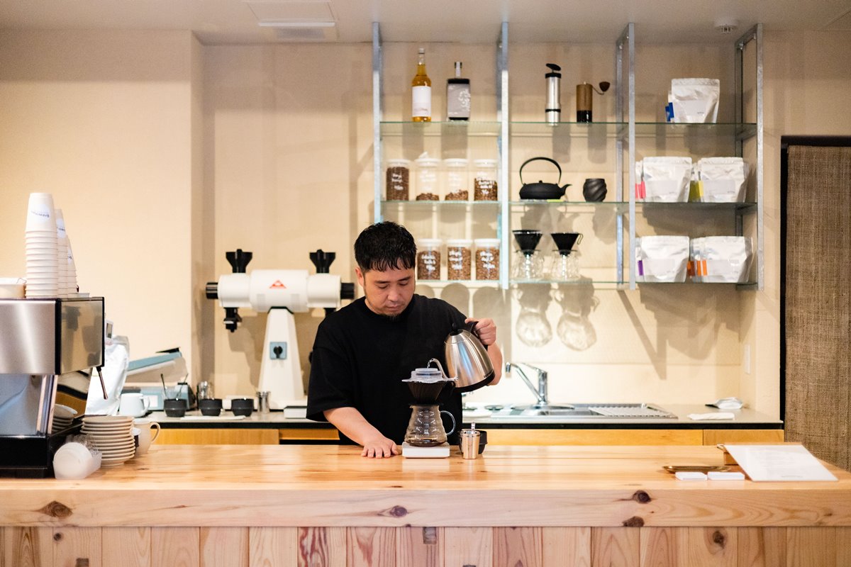 2022年日本手沖咖啡冠軍「Brewman Tokyo」也將來台。（圖／ 森ノ市 Mori Market提供）