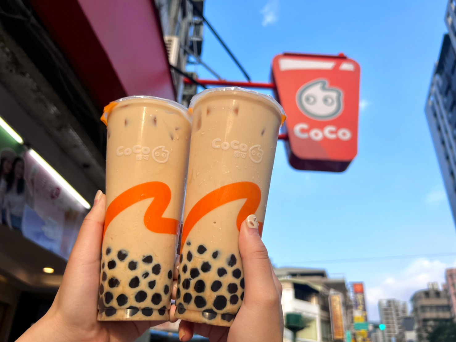 CoCo「珍珠奶茶」於Uber Eats外送平台有買一送一。(圖/CoCo提供)