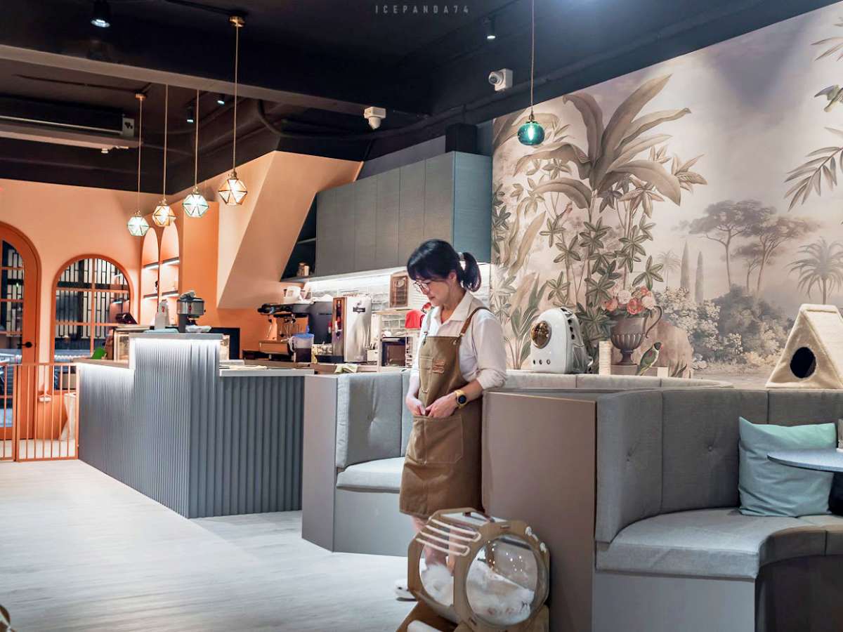 店裡呈現水泥森林中「喵皇城堡」的風格。(圖/是艾思,不是火拳。提供)