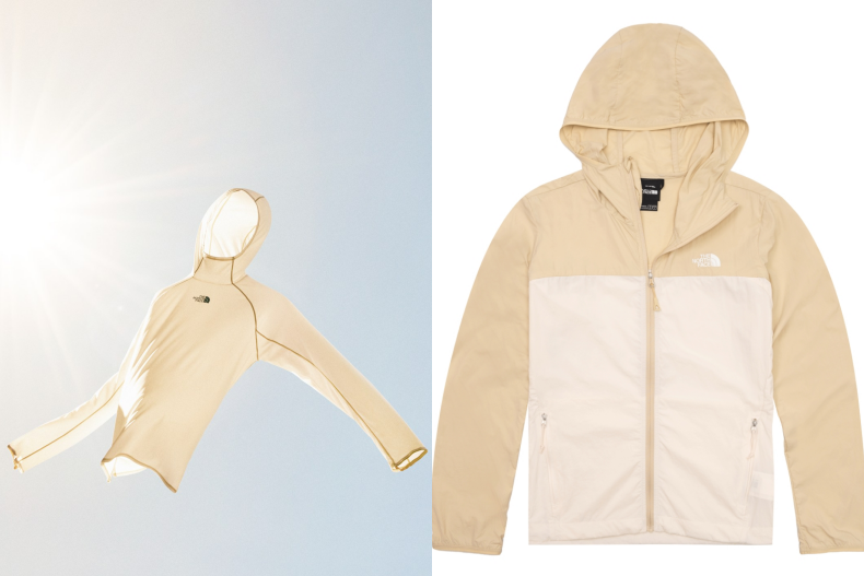 THE NORTH FACE全新SUN HOODIE輕量高防護防曬衣。（圖／翻攝自THE NORTH FACE官網）