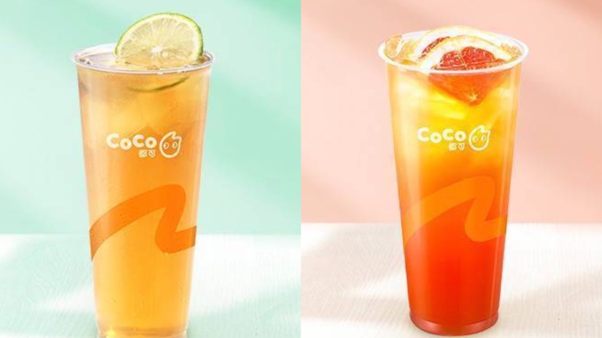 CoCo在外送平台Uber Eats上,有2大清爽系飲品買一送一。(圖/CoCo提供)