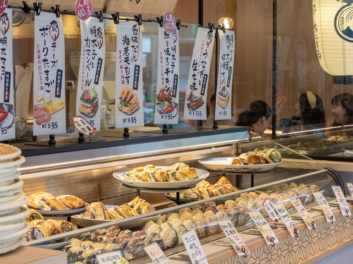 日本京都四条排隊名店「京都御握丸」，海外第１間分店，地點在距離捷運松江南京站約５分鐘。（圖／食尚玩家）