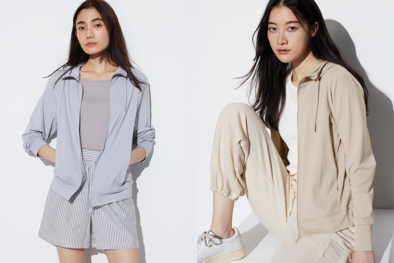 UNIQLO升級可攜式設計的網眼連帽外套。（圖／翻攝自UNIQLO官網）