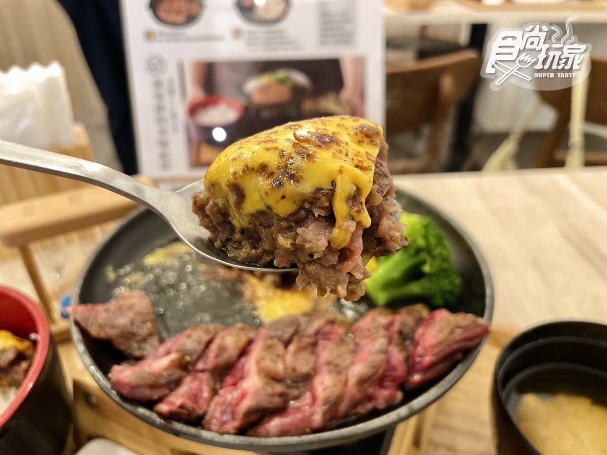 每一口都吃得到炙燒切達起司。(圖/張庭瑄 攝)