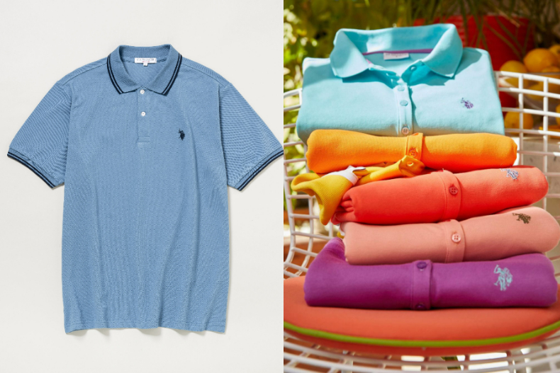 U.S. Polo Assn.Polo衫。（圖／翻攝自IG@uspoloassn_jp、U.S. Polo Assn.官網）