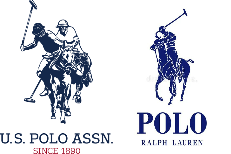 仔細看會發現，2品牌圖案不同。（圖／翻攝自U.S. Polo Assn.、Polo Ralph Lauren官網）