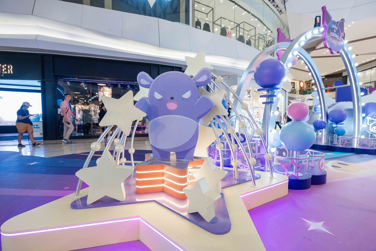 庫洛米的忠心耿耿手下Baku則是在「BAKU Land」登場。(圖/YOHO MALL提供)