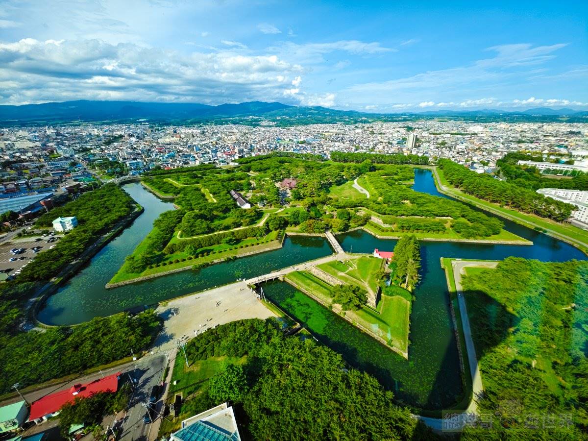 五稜郭公園一年四季、任何時間都相當值得來。(圖/傳說中的挨踢部門提供)