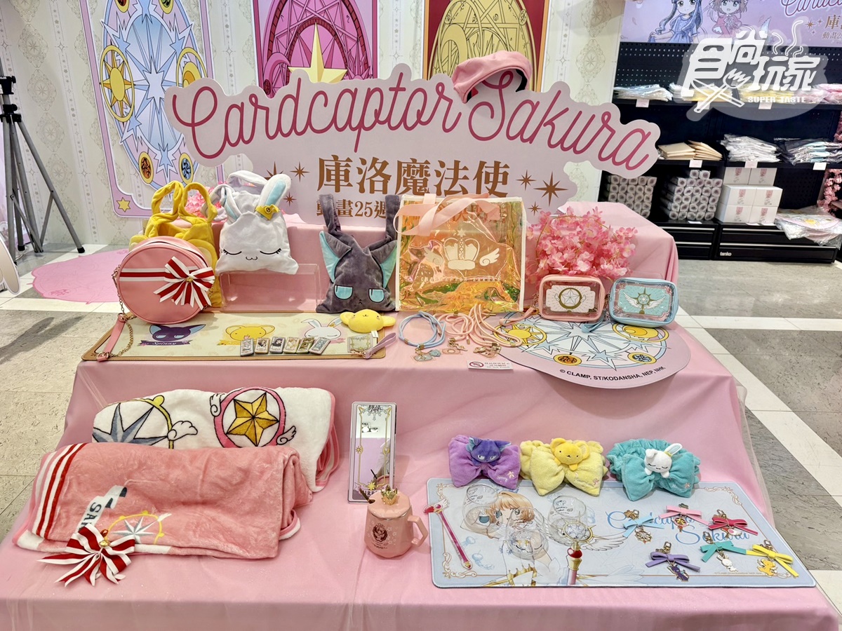 這次快閃店有一系列新品周邊。(圖/陳倍玉 攝)