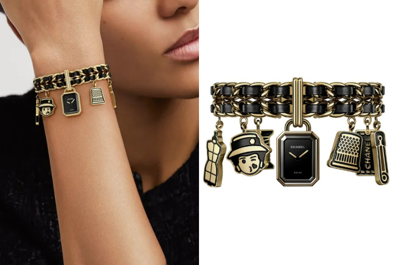 CHANEL PREMIÈRE CHARMS COUTURE腕錶。(圖/翻攝自CHANEL官網)