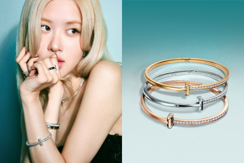 Tiffany 的「T 系列」效果最強。（圖／翻攝自Tiffany & Co.官網、IG@tiffanyandco）