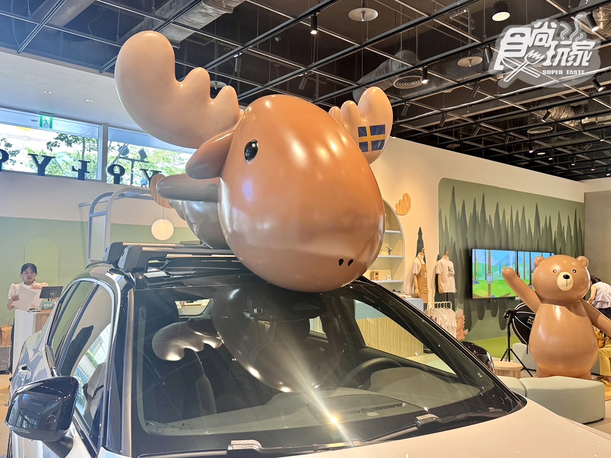 MILU還整隻俏皮地趴在車頂上,萌度破表!(圖/食尚玩家)