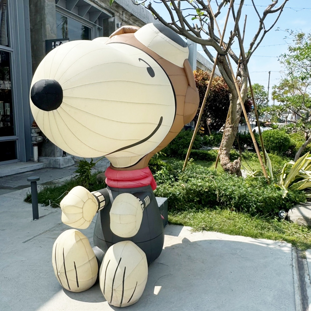 「飛行員史努比」造型真的超可愛!(圖/Peanuts時尚衣著台灣官方粉絲團提供)