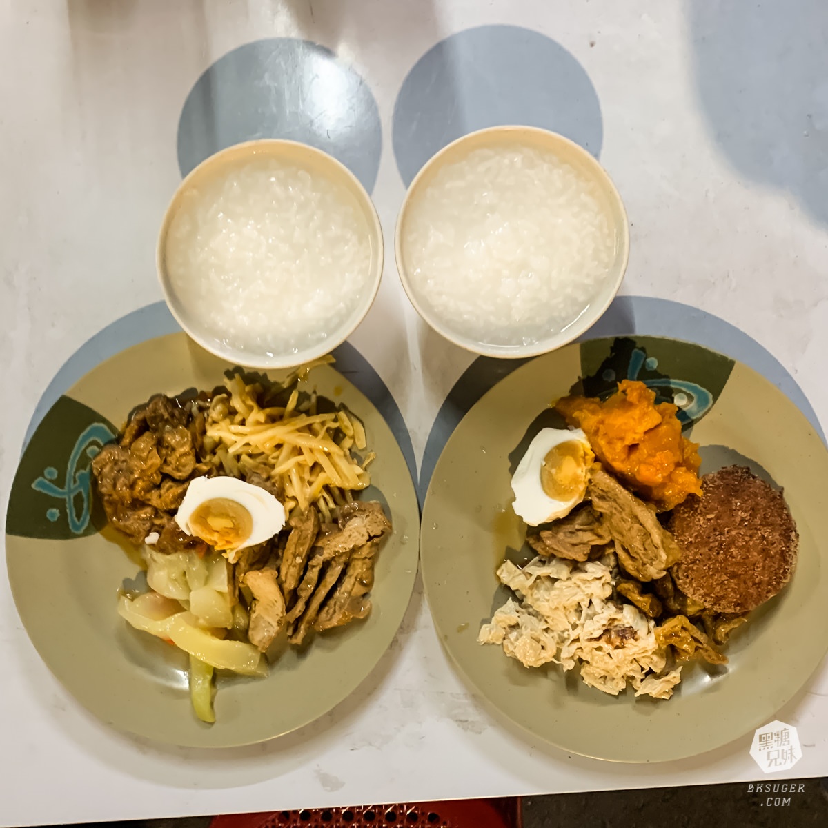 內用這樣2人份的宵夜一共80元,簡直太佛心啦!(圖/翻攝自黑糖兄妹食樂主義)