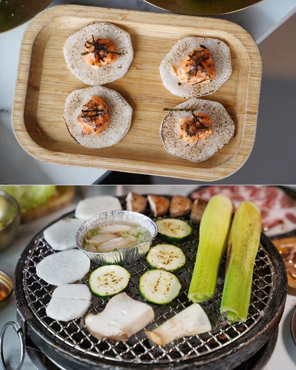 上桌即食的「龍蝦沙拉山藥」、宜蘭在地「礁溪溫泉茭白筍」都是激推必點。(圖/阿華田的美食日記提供)
