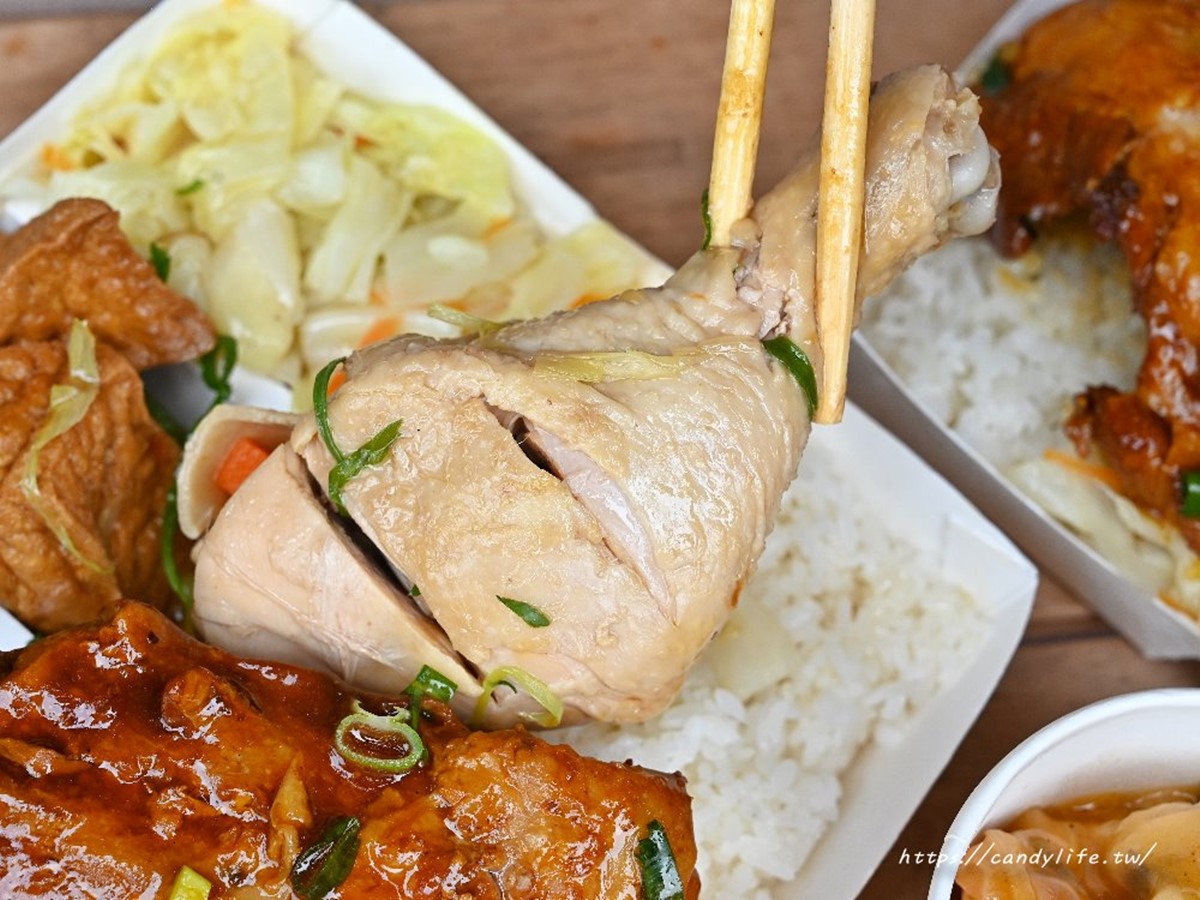 蔥油雞腿肉質鮮嫩,也是人氣推薦之一。(圖/糖糖's 享食生活提供)