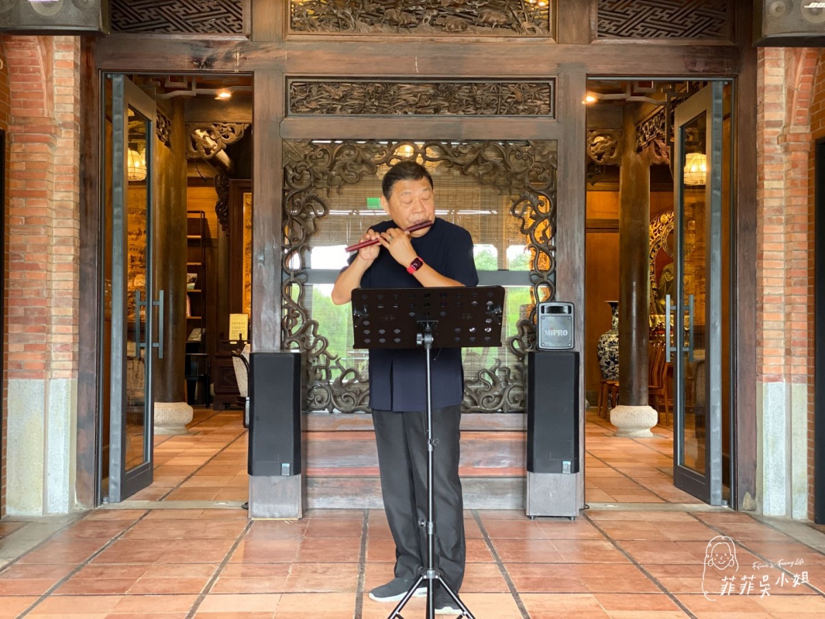 國宴廳的天花板以特殊材質打造,非常適合樂音飛揚後的迴聲傳導。(圖/菲菲吳小姐 ♥ Fifian‘s Funny Life ♥)